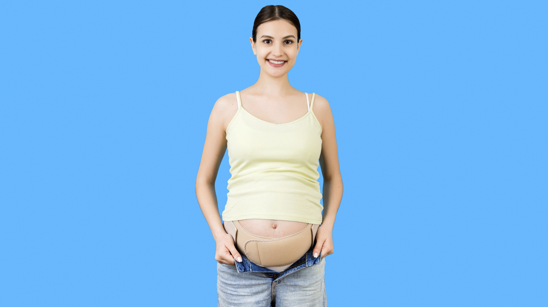 Как носить бандаж при беременности?